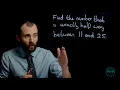 Foundation Exam Example - Numeracy Skills The Halfway Point 1 mark