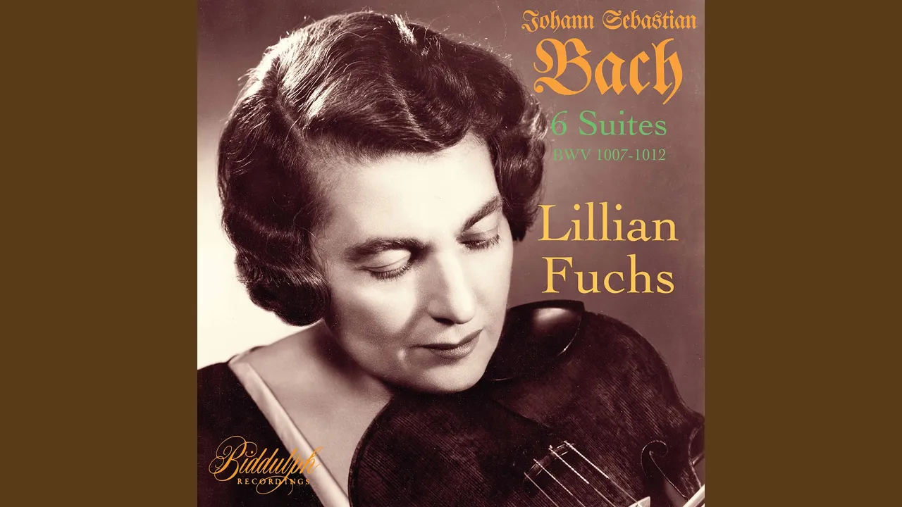 Cello Suite No. 3 in C Major, BWV 1009 (Arr. for Viola) : II. Allemande Cello Suite No. 3 in C Major, BWV 1009 (Arr. for Viola) : II. Allemande