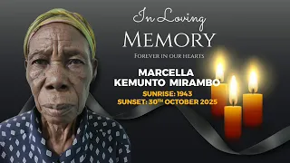 THELATE MAMA MARCELLA KEMUNTO MIRAMBO 