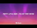 Connie Francis - Pretty Little Baby (Lyrics) "i'm so in love with you"
