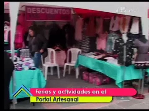 Ferias de actividades en el Portal Artesanal