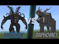 Download Lagu Titanus Amhuluk Vs Titanus Baphomet (Monsterverse) Minecraft (GaKROTT Addon Battles)
