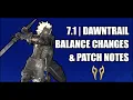 Patch 7 1 Balance Changes State of Viper Patch Notes FFXIV Dawntrail
