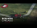 Search underway after vehicle goes into Deep River in Lake Station Indiana