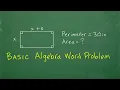 Basic Algebra Word Problem - Let s Learn to Solve it