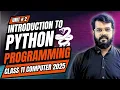 Chapter 2 Python Programming Class 11 Introduction to python programming Class 11 Computer