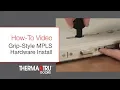 Therma-Tru Grip-Style Multi-Point Locking System Shop Hardware Installation