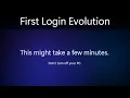Windows First Login Evolution 8 0 - 11