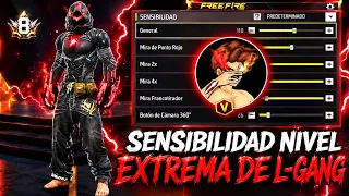 ¡MEJOR SENSIBILIDAD 2026 DE L-GANG👹 Para DAR TODO ROJO🩸 EL MEJOR JUGADOR DE LATAM!