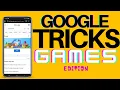 Google Search Tricks Easter Egg Games - Minesweeper Pac-Man Tic Tac Toe Solitaire and Snake