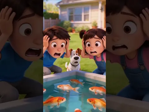 She Overfed the Fish… Then They All Fell Asleep!