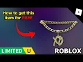FREE UGC LIMITED - HOW TO GET UGC The Weeknd Gold XO Chain in The Weeknd Hub