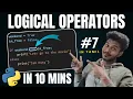 Logical Operators in Python Explained in Tamil Python Tutorial