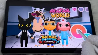 😱 I RECREATED ANIMAL HOSPITAL ANOMALY FROM ROBLOX IN AVATAR WORLD! 🏥🐶🌎