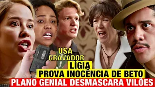 GAROTA DO MOMENTO - Lígia PROVA INOCÊNCIA de Beto! Plano GENIAL DESMASCARA vilões!