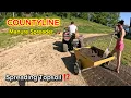 COUNTY-LINE Mini Manure spreader Used for Topsoil - will it work