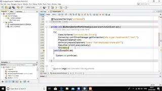 Java Database Connectivity Part 2