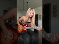 Download Lagu I Love Rock and Roll Joan Jett Guitar Intro by Dominique #shorts