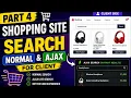 Shopping site part-4 Search facility for client