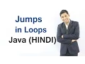 Jumps in Loops in Java HINDI