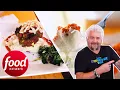 Guy Tries OUTSTANDING Vegetarian Restaurant In Albuquerque Diners Drive-Ins Dives