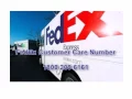 Fedex contact number and toll free number