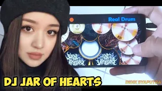 Download DJ JAR OF HEARTS SLOW - VIRAL DI TIK TOK | REAL DRUM COVER MP3