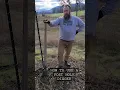 A quick tutorial on how to use a post hole digger