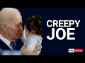 Creepy Joe Biden sniffs children s hair