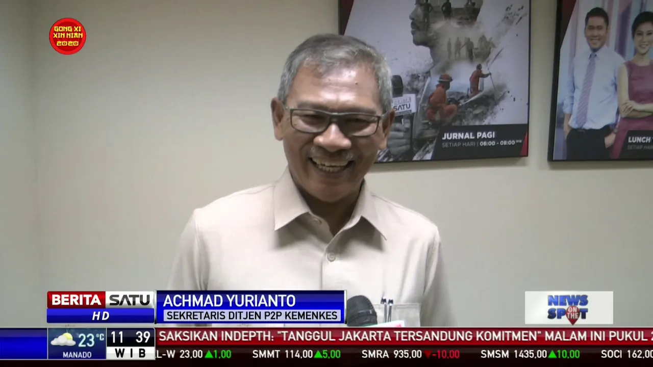 Juru bicara pemerintah untuk penanganan Covid-19 Achmad Yurianto menyatakan masa inkubasi Covid-19 d. 