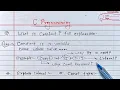 C Constants Literals What is Constant full Explanation Learn Coding