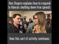 Ben Shapiro explains how to respond to liberals shutting down free speech The Daily Signal