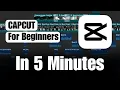 Learn CapCut in 5 Minutes 2025 Beginner Tutorial