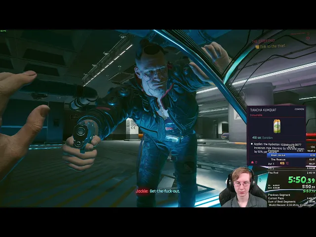 Cyberpunk 2077 Any% Speedrun [2:43:41]