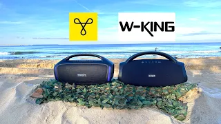 Tribit Stormbox Blast 2 vs W  King X20 🧐Test Outside.🏖️SUBTITLES🎶