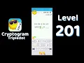 Cryptogram Tripledot Level 201 Answer SolutionGuruji