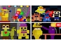 Five Nights At Freddy s 4 All Minigames FNAF 4 MINIGAMES