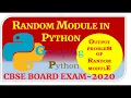 Output Problems of random Library randrange randint random
