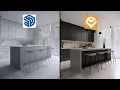 Kitchen Rendering for Complete Beginners - Sketchup and Enscape