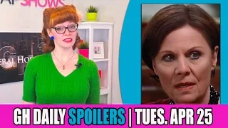 General Hospital Daily Spoilers Update for Tuesday April 25th