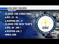 Indiana BMV announces holiday hours