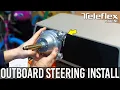 Outboard Steering System Install NFB Safe-T II - Jon Boat Side Console Conversion Part 3