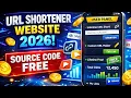 How to Make a URL Shortener Website 2026 Free Source Code Make URL Shortener in Mobile
