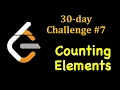 LeetCode 30 day Challenge Day 7 Counting Elements LeetCode