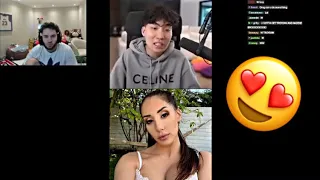 Adin Ross Reacts To RiceGum Shooting His Shot At His Sister Naomi Ross