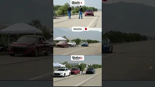 الاختبار النهائي لفرامل السيارة تيسلا ضد تويوتا ضد هوندا من ينقذ الأرواح 