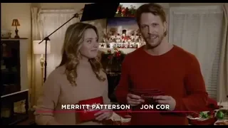 Tinsel Trivia Picture A Perfect Christmas BTS Jon Cor Merritt Patterson