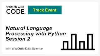 Natural Language Processing with Python - Session 2