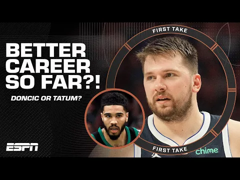 Download MP3 Doncic vs. Tatum: Who has the better career so far? Stephen A. & Shannon DISAGREE 👀 | First Take