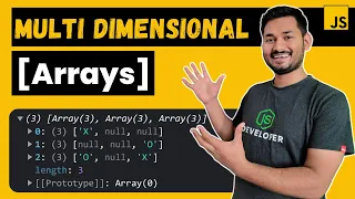 Multidimensional Arrays are Easier Than You Might Think The Complete JavaScript Course Ep 22